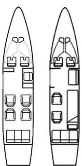 Aircraft Interior Schematic 2